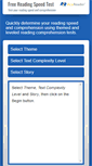 Mobile Screenshot of freereadingtest.com
